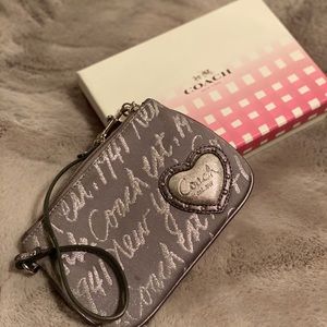 Coach wristlet